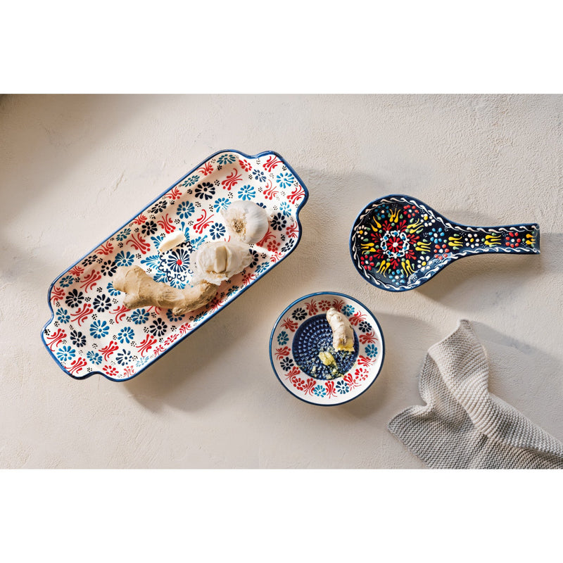 Heirloom - Tray Evani Multi White Home & Kitchen