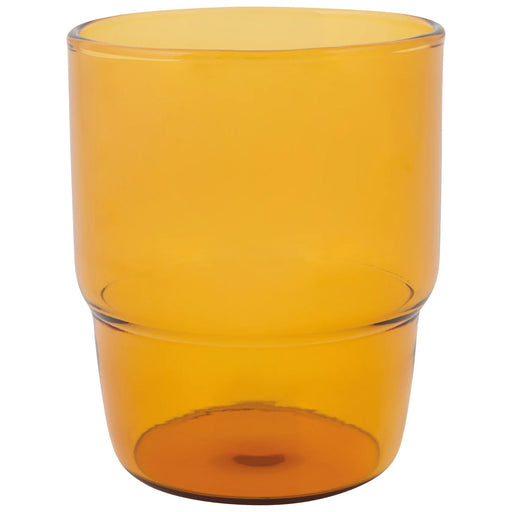 Heirloom - Tumbler 13oz Stacked Amber Home & Kitchen
