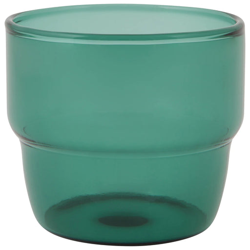 Heirloom - Tumbler 9oz Stacked Emerald Home & Kitchen