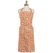 Heirloom - Zinnia Block Print Apron Home & Kitchen