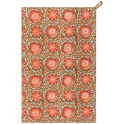 Heirloom - Zinnia Block Print Dishtowel Home & Kitchen
