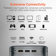 Hypergear - Portable Projector 720p with Bluetooth, Apps & Built - In Speaker