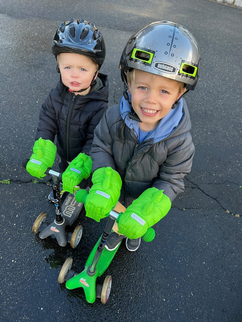 7AM Enfant - Kids Scooter Warmmuffs - Dino