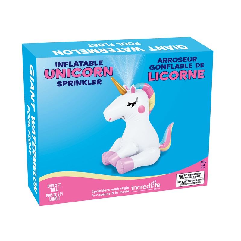 Incredible - Sitting Unicorn Sprinkler Toys & Games