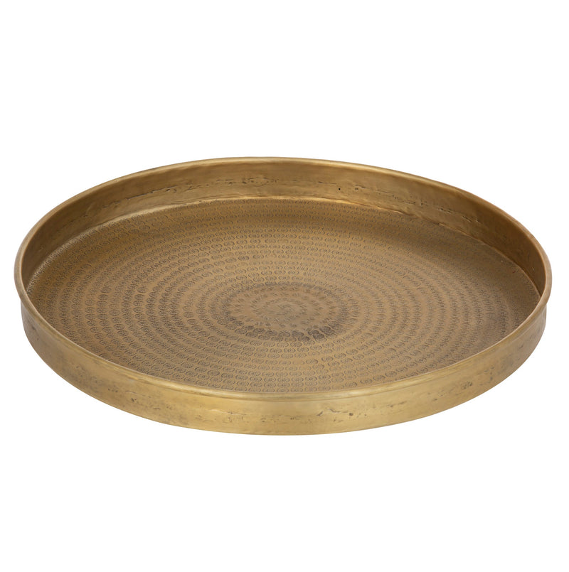 IsAlbi - Ravi Round Serving Tray Home & Kitchen