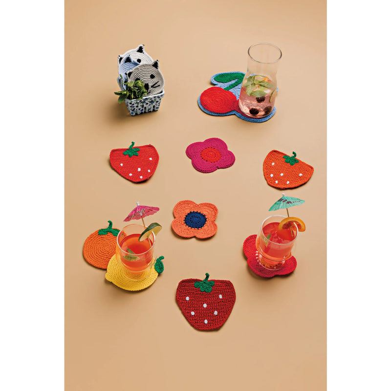 Jubilee - Set of 4 Coaster Croch BerrySweet