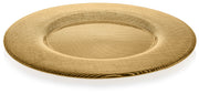 IVV Kerala metallic gold glass charger