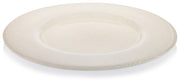 IVV - Kerala - Charger in white with silver glitter decorated glass