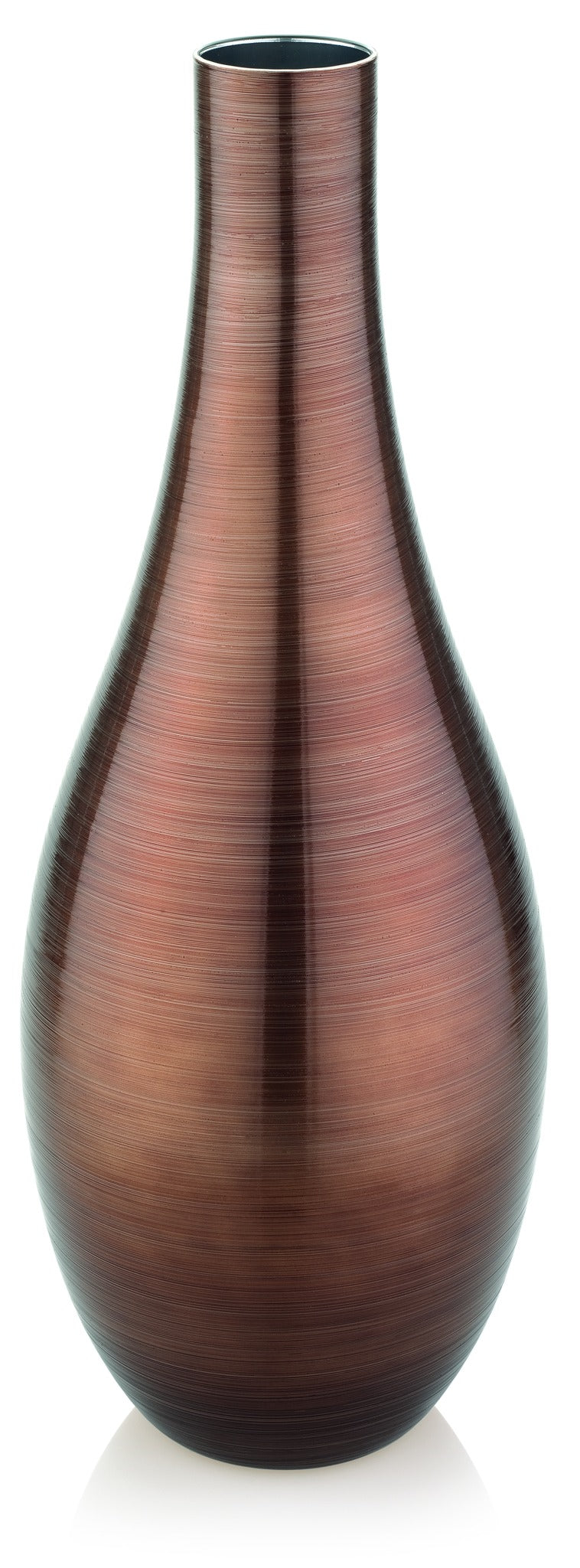 IVV - Bombay - Vase in tobacco decorated glass