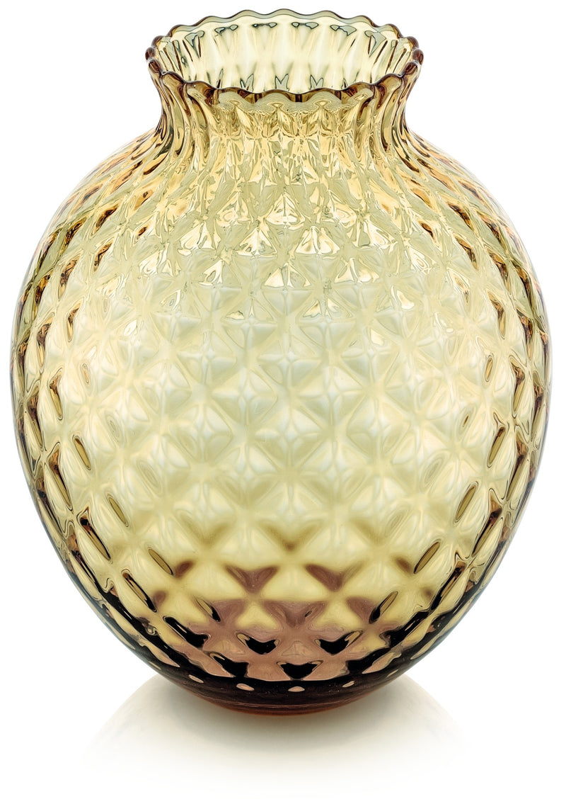 IVV - Infiore - Vase in amber mass colored glass