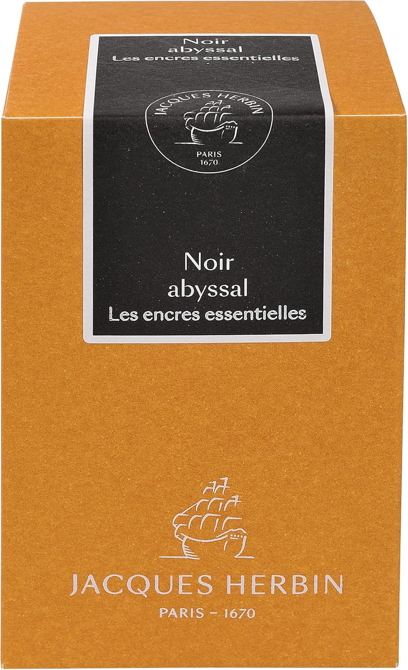 Jacques Herbin - Ink Bottle Abyssal Black | 50 mL Office Supplies