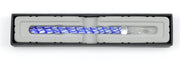 Jacques Herbin Straight Glass Pen – Sapphire Blue, 16 cm