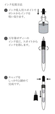 Jacques Herbin Straight Glass Pen – Sapphire Blue, 16 cm