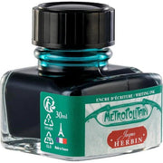 Jacques Herbin - Writing ink - Green - Paris Metro 30ml Office Supplies