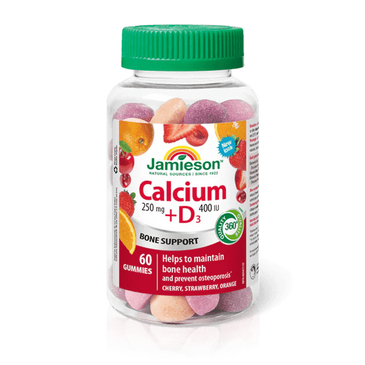 Jamieson - Calcium + Vitamin D Gummies 60's Health & Wellness