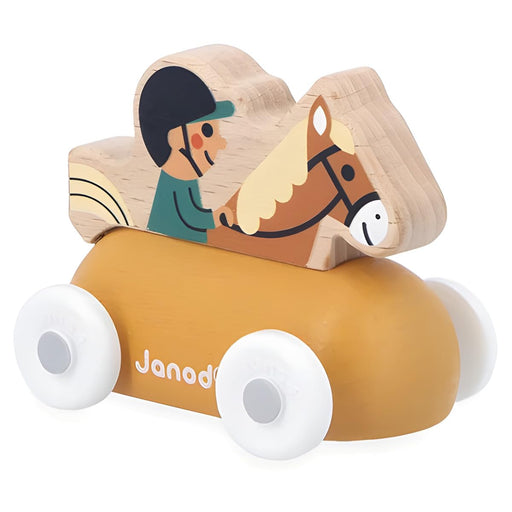 Janod - CROSS ROADS: HORSE RIDER Mother & Baby