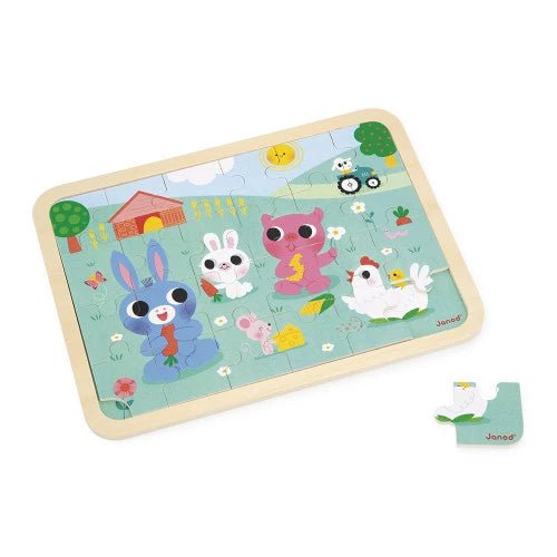 Janod - FARM PUZZLE Games & Toys