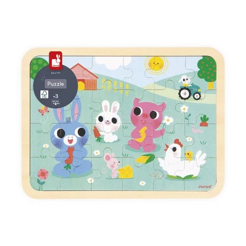 Janod - FARM PUZZLE Games & Toys