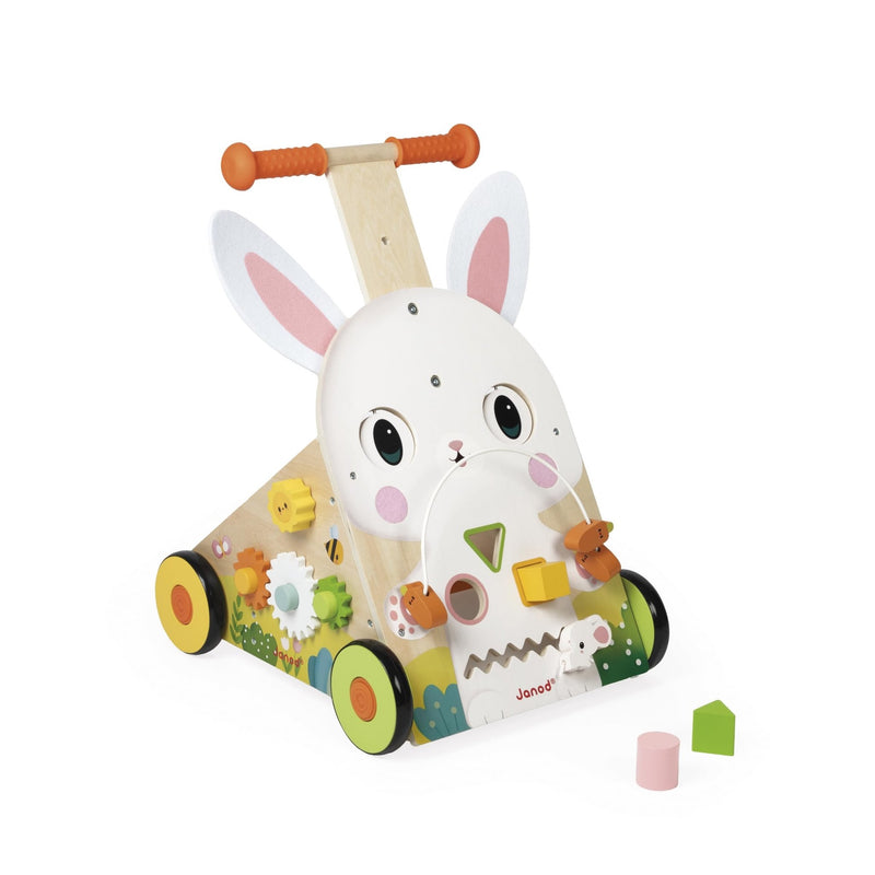 Janod - FARM: RABBIT BABY WALKER Toys & Games