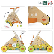 Janod - FARM: RABBIT BABY WALKER Toys & Games