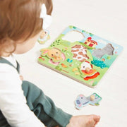 Janod - FARM: TACTILE FARM PUZZLE Games & Toys
