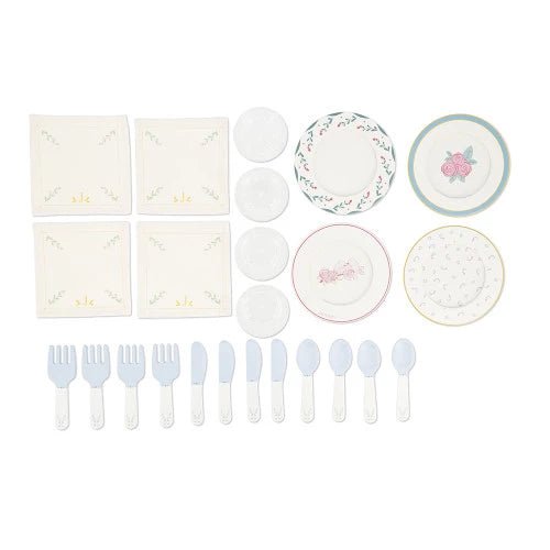 Janod - MAMIE SOLEIL: DINNER WARE SUITCASE Games & Toys