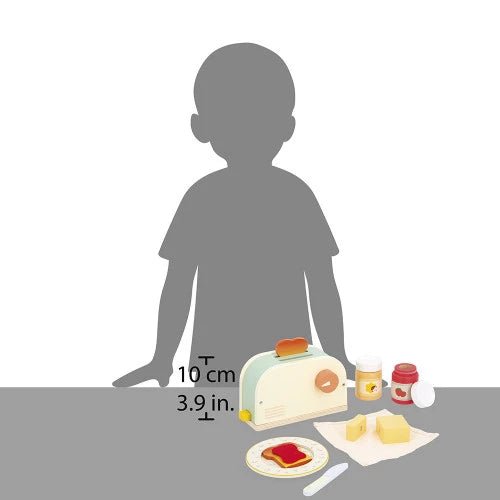 Janod - MAMIE SOLEIL: TOASTER SET Games & Toys
