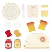 Janod - MAMIE SOLEIL: TOASTER SET Games & Toys