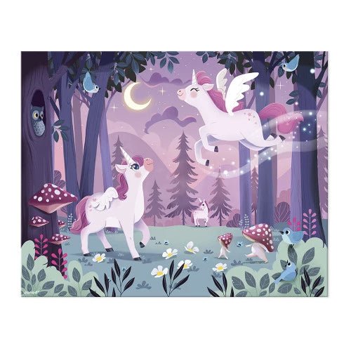 Janod - PZ54: UNICORN PUZZLE Games & Toys