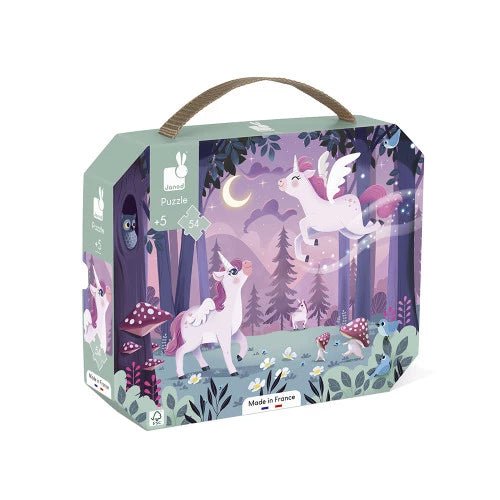 Janod - PZ54: UNICORN PUZZLE Games & Toys