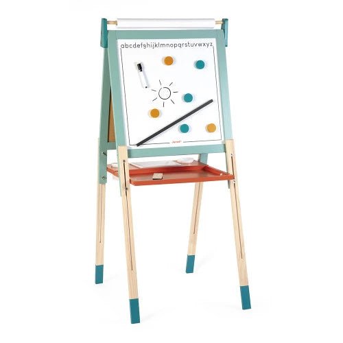 Janod - SCALABLE MAGNETIC BOARD / EASEL Games & Toys