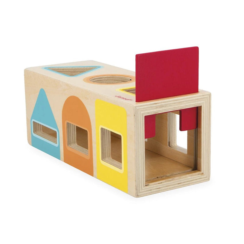 Janod - SENSORY - GEOMETRIC SHAPE BOX Toys & Games