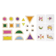 Janod - SENSORY: TRANSLUCENT BLOCKS Games & Toys