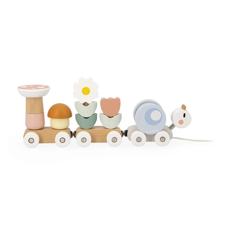 Janod - Sweet Cocoon Pull Train Games & Toys