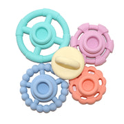 Jellystone - RAINBOW STACKER TEETHER - Pastel Mother & Baby