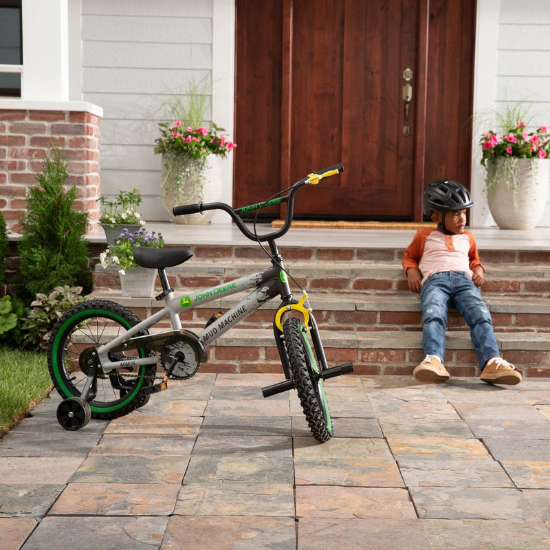 John Deere - JOHN DEERE - 16" MUD MACHINE BICYCLE Games & Toys