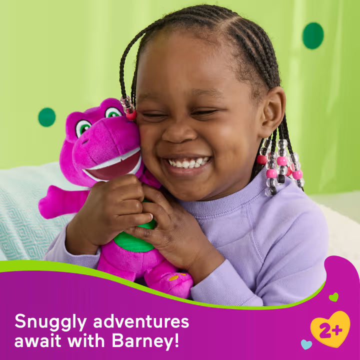 Mattel - BARNEY - BASIC PLUISH ASST