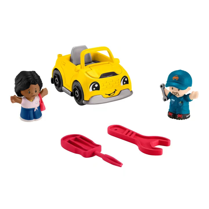 Fisher-Price - Little People - Light-Up Learning Garage Playset