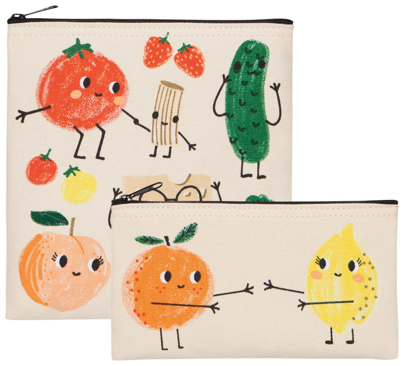 Jubilee - Bag Snack S/2 Funny Food | Multi Home & Kitchen