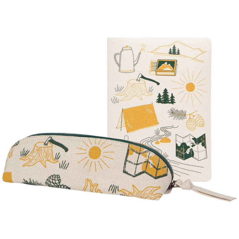 Jubilee - Camp Out Notebook & Pencil Case Set Office Supplies