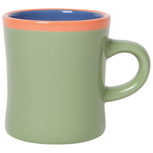 Jubilee - Color Pop Green Diner Mug Home & Kitchen