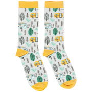 Jubilee - Happy Camper Mug & Socks Set of 2 Apparel & Accessories