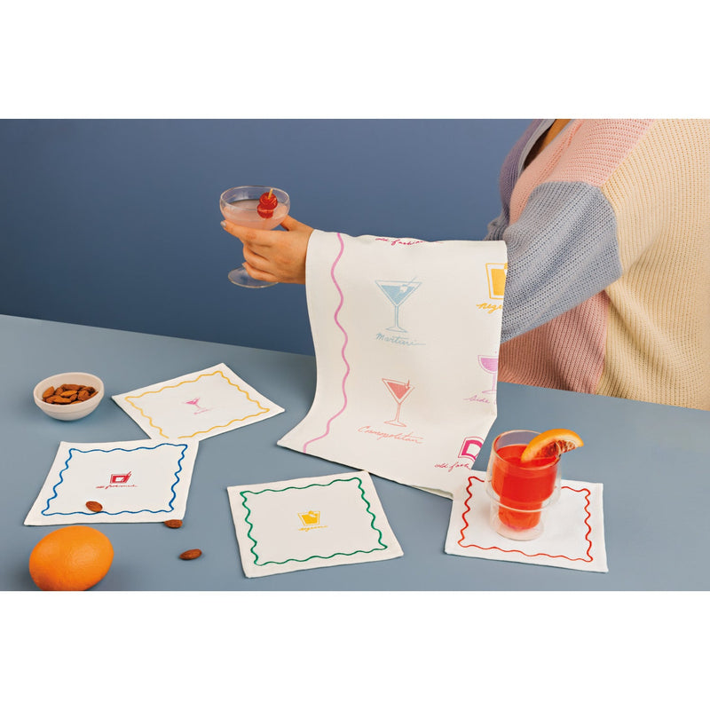 Jubilee - Napkin Cocktail Happy Hour Home & Kitchen