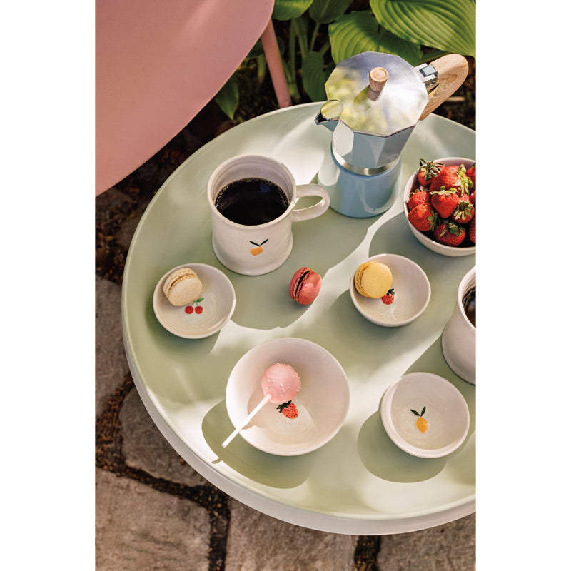 Jubilee - Pinch Bowl Petite Motif Lemon Home & Kitchen
