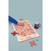 Jubilee - Set/4 Felt Wool Coaster XOXO Home & Kitchen