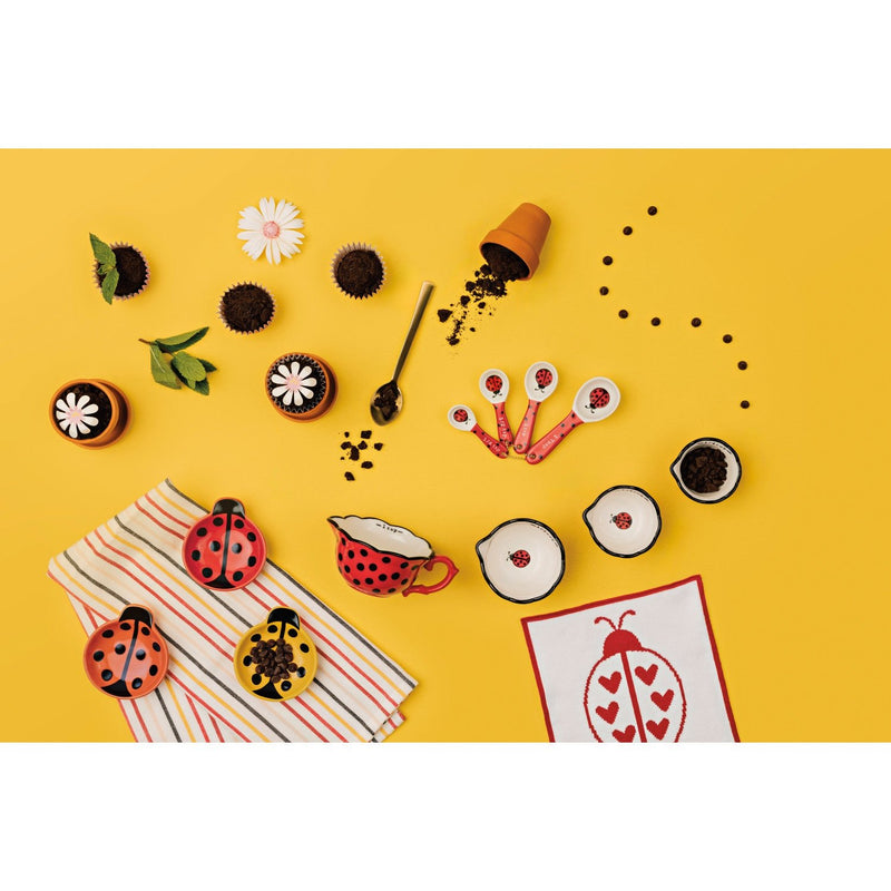 Jubilee - Set/4 MeasuringSpoons Ladybugs Home & Kitchen