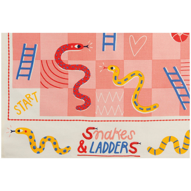 Jubilee - Snakes and Ladders Dishtowel Home & Kitchen