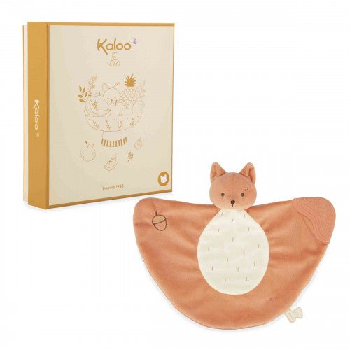 Kaloo - GRIGNOTI: DOUDOU TEETHER - SQUIRREL Mother & Baby