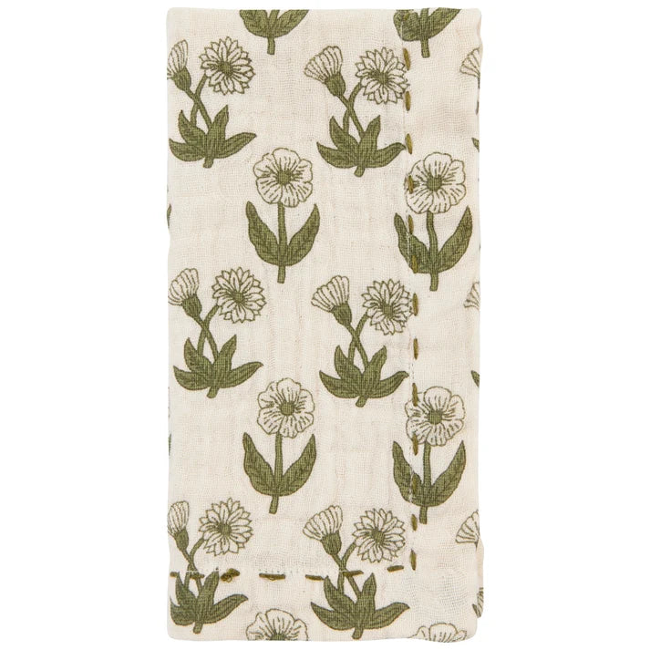 Heirloom - Bloom Double Weave Napkins Set of 4
