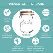 Kilner - Clip - Top Jar - 500ml Home & Kitchen